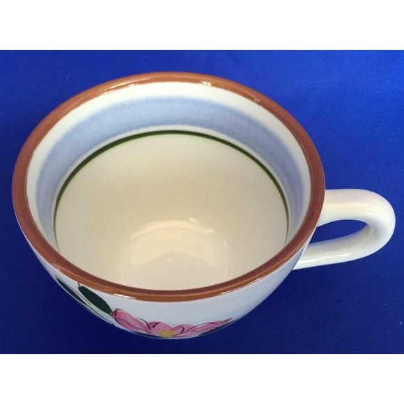 Stangl Fruit and Flowers Cup And Saucer Set Pattern Hand Painted Coffee Tea VTG - Picture 6 of 12